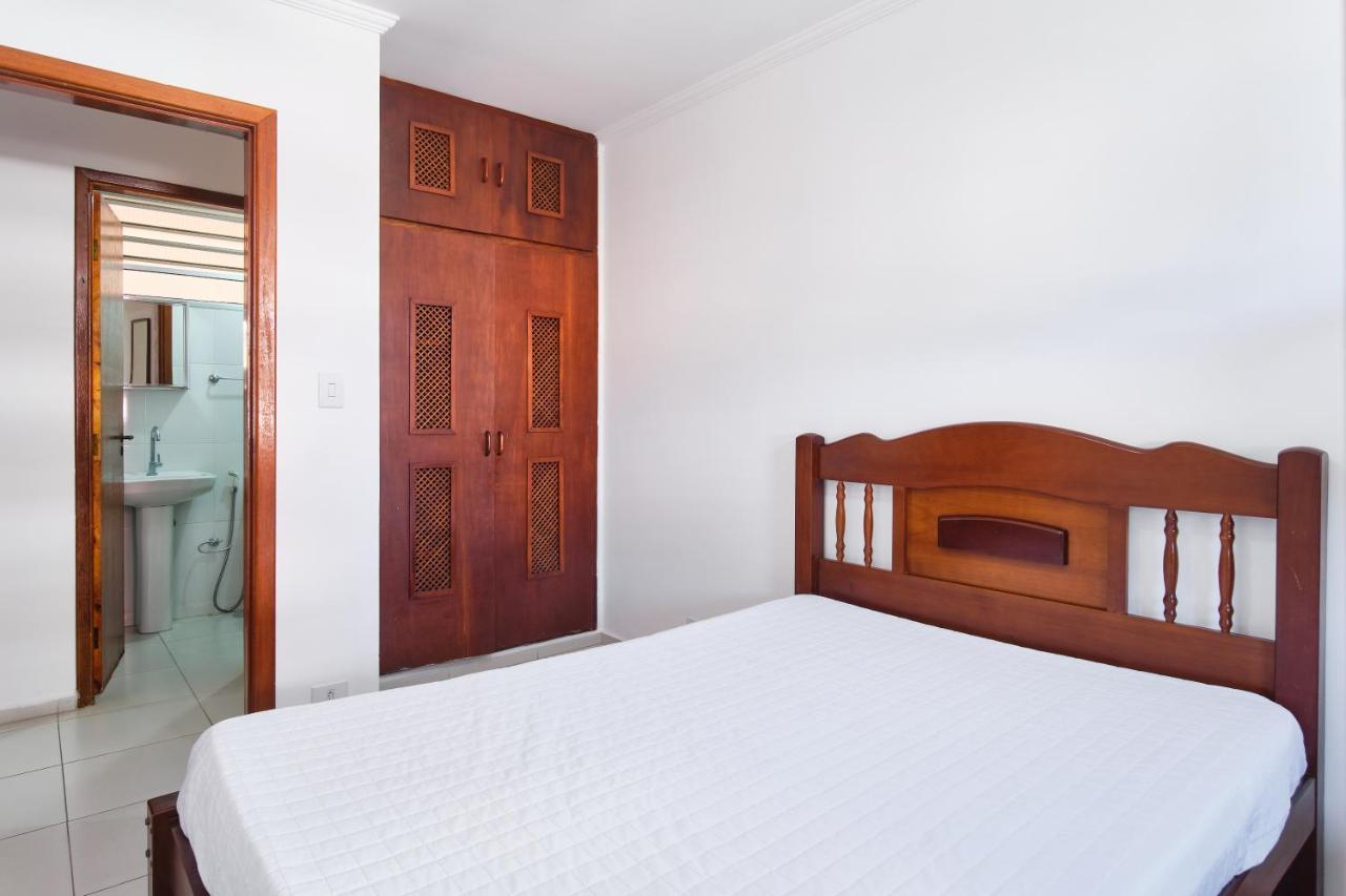 Apartamento A 100 Metros Da Praia, Bem Localizado, Com Ar Condicionado E Wi-Fi -23 - Edificio Lenamar II أوباتوبا المظهر الخارجي الصورة