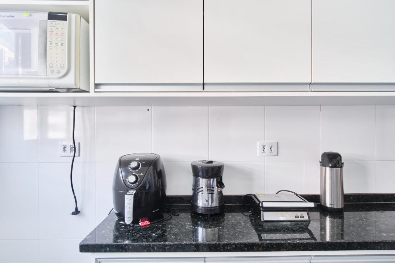 Apartamento A 100 Metros Da Praia, Bem Localizado, Com Ar Condicionado E Wi-Fi -23 - Edificio Lenamar II أوباتوبا المظهر الخارجي الصورة